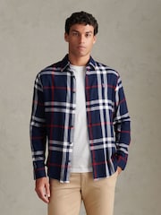 U.S. Polo Assn. Blue Traditional Check Shirt - Image 1 of 9