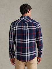 U.S. Polo Assn. Blue Traditional Check Shirt - Image 4 of 9