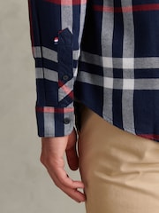 U.S. Polo Assn. Blue Traditional Check Shirt - Image 5 of 9