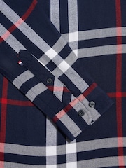 U.S. Polo Assn. Blue Traditional Check Shirt - Image 9 of 9