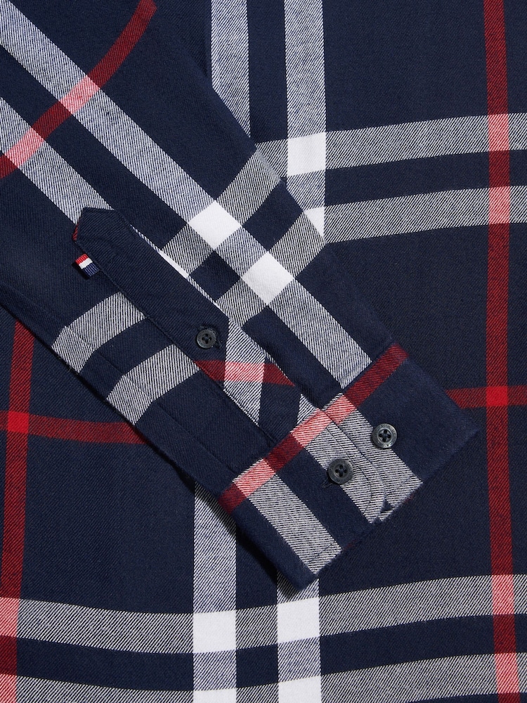U.S. Polo Assn. Blue Traditional Check Shirt - Image 9 of 9 U.S. Polo Assn. Blue Traditional Check Shirt - Image 9 of 9