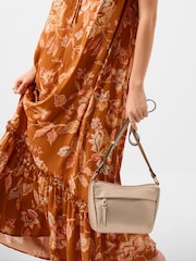 Accessorize Gold Zip Front Crossbody Bag - Image 3 of 3