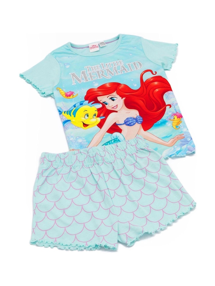 Pijama azul corto de algodón 100 % con diseño oficial para niñas de Vanilla Underground - Imagen 2 de 5 Pijama azul corto de algodón 100 % con diseño oficial para niñas de Vanilla Underground - Imagen 2 de 5