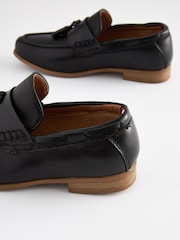 Črna z resicami - Elegantni mokasini z resicami - Slika 4 iz 4