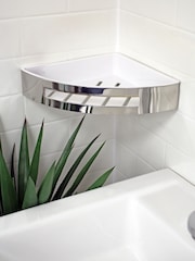 Showerdrape Bagno Rust Proof Corner Shower Basket - Image 1 of 4