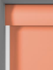 Coral Pink Echo Made to Measure Blackout Roller Blind - Image 3 of 6