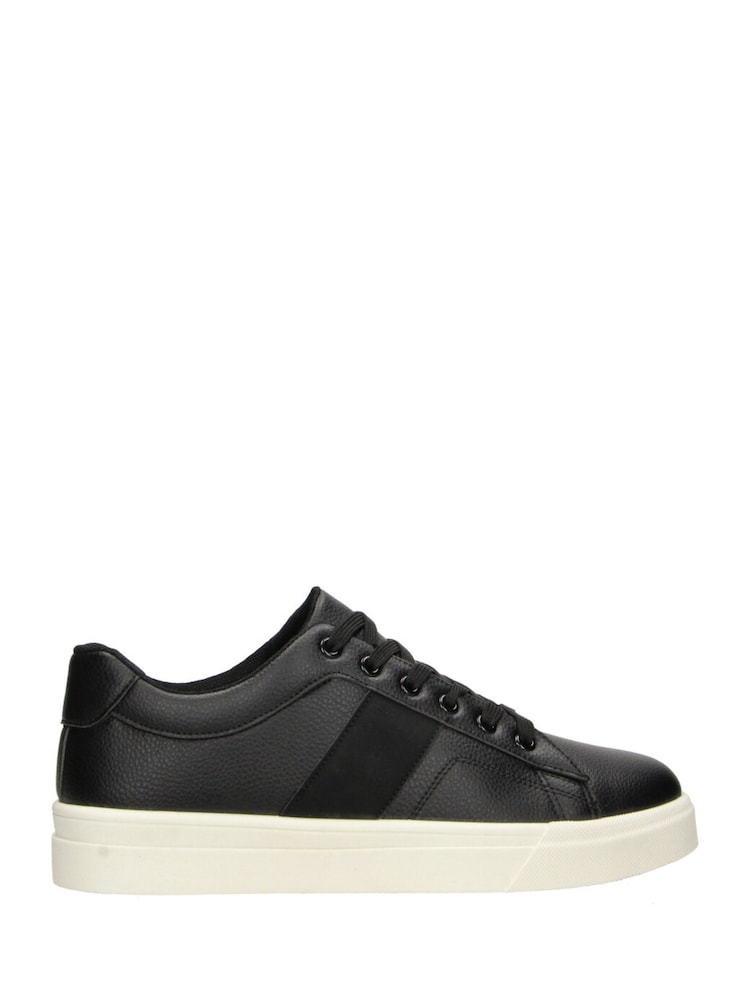 Novo Black Newton Lace Up Smart Casual Trainers - Image 2 of 4