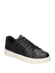 Novo Black Newton Lace Up Smart Casual Trainers - Image 4 of 4