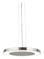 Searchlight Chrome Bellflower LED Disc Pendant Ceiling Light - Image 2 of 3