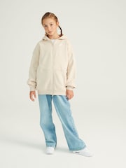 Бежевый - Nike Purple Raisin Oversized Club Fleece Zip Up Hoodie - Image 7 of 7