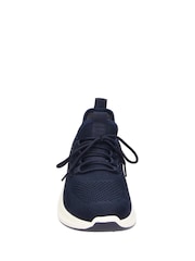 Novo Blue NORTH Mesh Knit Lace Up Trainers - Image 3 of 4