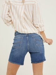 FatFace Blue Darley Denim Shorts - Image 2 of 4