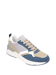 Novo Blue Naveen Lace Up Trainers - Image 3 of 4