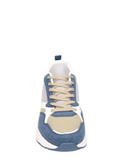 Novo Blue Naveen Lace Up Trainers - Image 4 of 4