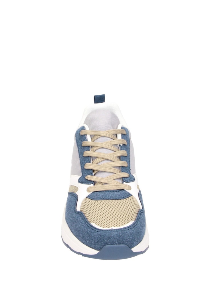 Novo Blue Naveen Lace Up Trainers - Image 4 of 4