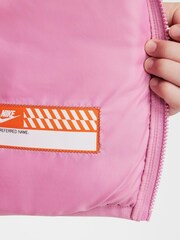 Nike Pink Synthetic Fill Jacket - Image 7 of 7