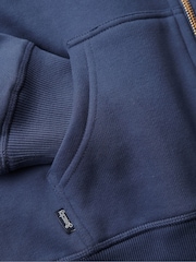 Superdry Mariner Navy Essential Logo Zip Hoodie - Image 6 of 6