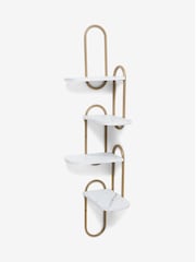 Marble Multi Tier Corner Shelf - Image 3 of 4