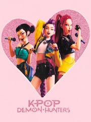Character Pink K-Pop Demon Hunters Huntrix T-Shirt - Image 7 of 9