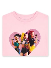 Character Pink K-Pop Demon Hunters Huntrix T-Shirt - Image 8 of 9