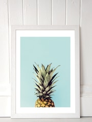 White Pineapple by Rafael Farias Framed Print - Image 1 of 1