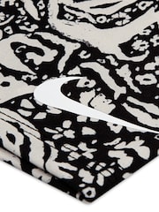 Nike Black/White Little Kids Wild Flower Vest and Bike Shorts Set - Image 3 of 5