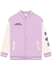 Character Pink K-Pop Demon Hunters Huntrix Bomber Jacket - Image 2 of 6
