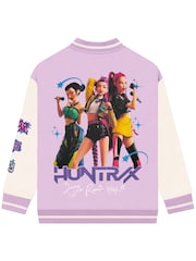 Character Pink K-Pop Demon Hunters Huntrix Bomber Jacket - Image 4 of 6