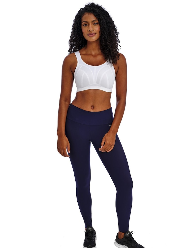 White Non Wired Dynamic Soft Sports Bra - Image 5 of 5