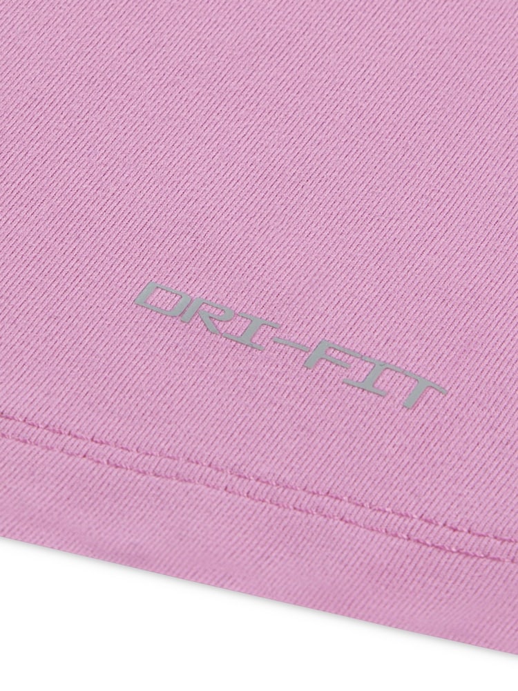 Nike Pink Little Kids All Day Play Bike Shorts Set - Image 5 of 5
