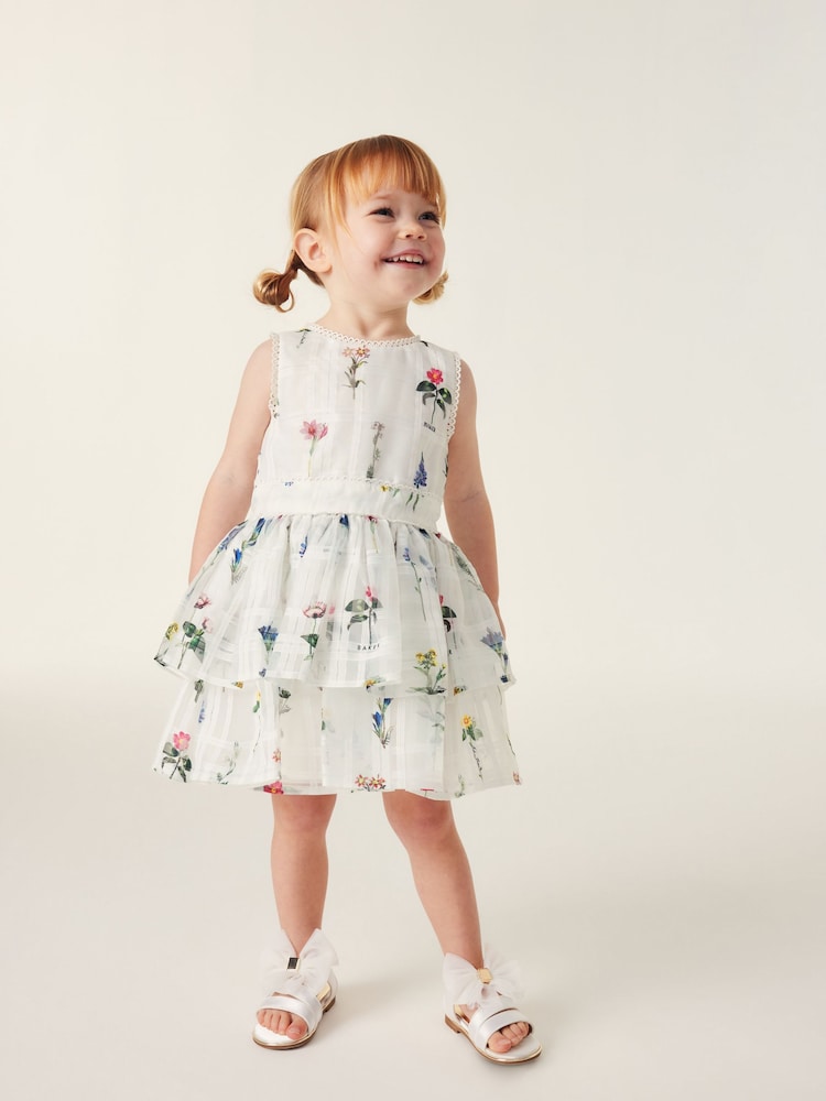 Baker by Ted Baker Floral Burnout Dress - Image 2 of 11
