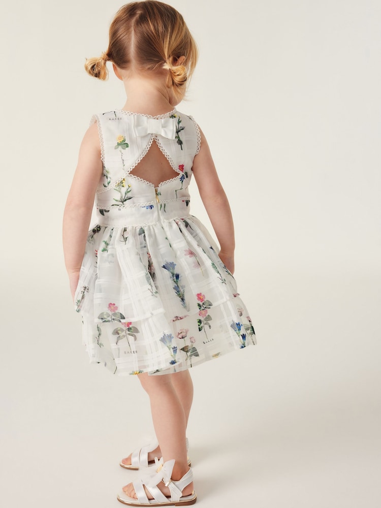 Baker by Ted Baker Floral Burnout Dress - Image 3 of 11