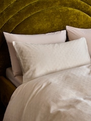 Rockett St George White 250 Thread Count 100% Cotton Studio Star Duvet Cover and Pillowcase Set - Image 2 of 4