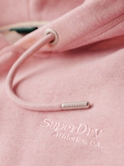 Superdry Pink Essential Logo Hoodie - Image 5 of 6