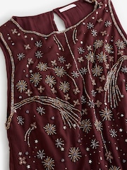 Free People Brown Brighter Days Mini Dress - Image 10 of 11