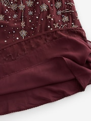 Free People Brown Brighter Days Mini Dress - Image 9 of 11