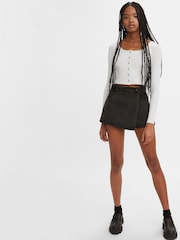 Levi's® Black 100% Cotton Denim Skort - Image 1 of 12