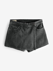 Levi's® Black 100% Cotton Denim Skort - Image 10 of 12