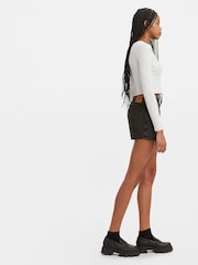 Levi's® Black 100% Cotton Denim Skort - Image 4 of 12