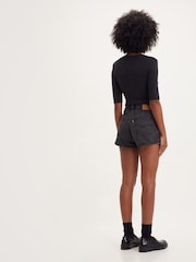 Levi's® Black 100% Cotton Denim Skort - Image 6 of 12