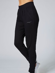 Pineapple Black Viscose Relaxed Fit Jersey Joggers - Image 4 of 4