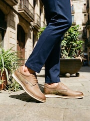 Novo Brown Neville Smart Casual Lace Up Shoes - Image 1 of 4