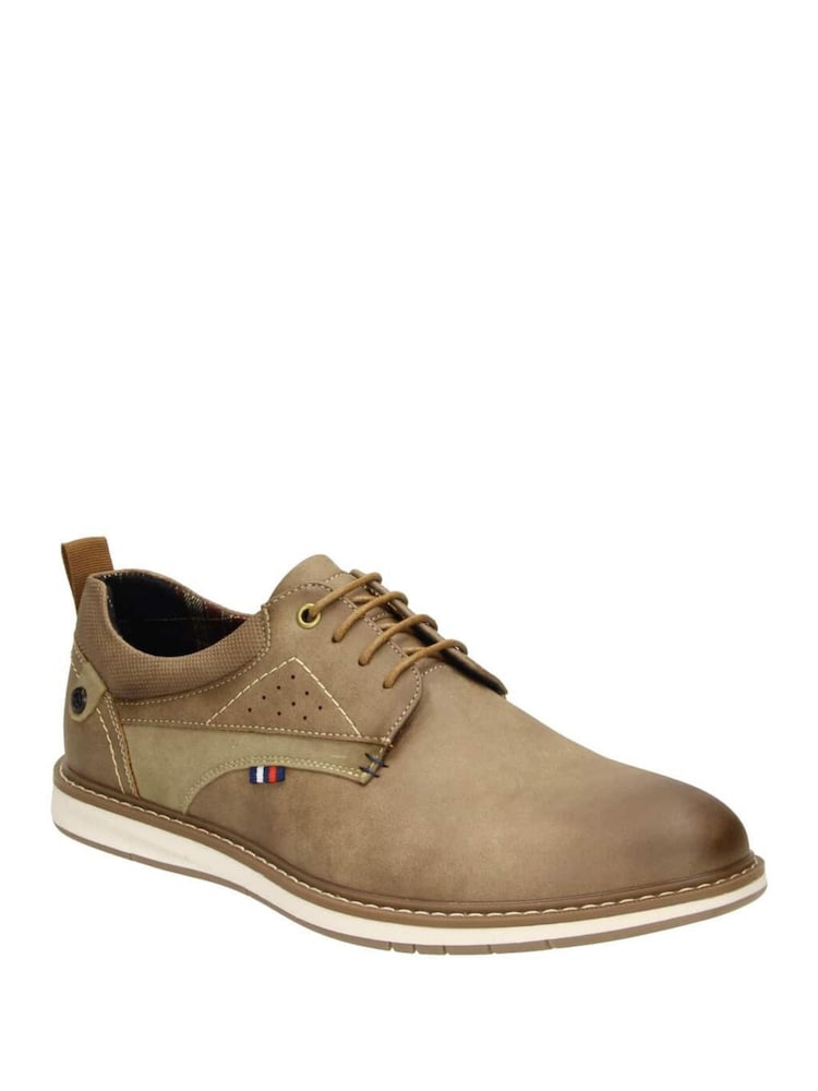 Novo Brown Neville Smart Casual Lace Up Shoes - Image 4 of 4 Novo Brown Neville Smart Casual Lace Up Shoes - Image 4 of 4