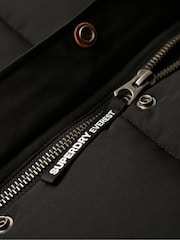 Черный - Дутый жилет из искусственного меха Superdry Everest 100 - Image 5 of 6
