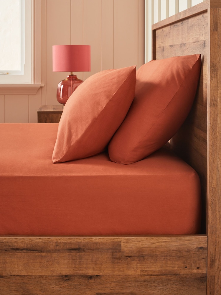 Rust Dark Cotton Rich Sheet - Image 1 of 1