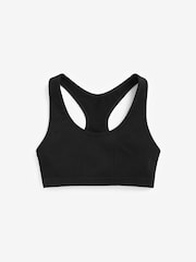 Schwarz/Grau - Nahtloses Crop-Top mit Racerback im 2er-Pack (7 – 16 Jahre) - Bild 2 von 4