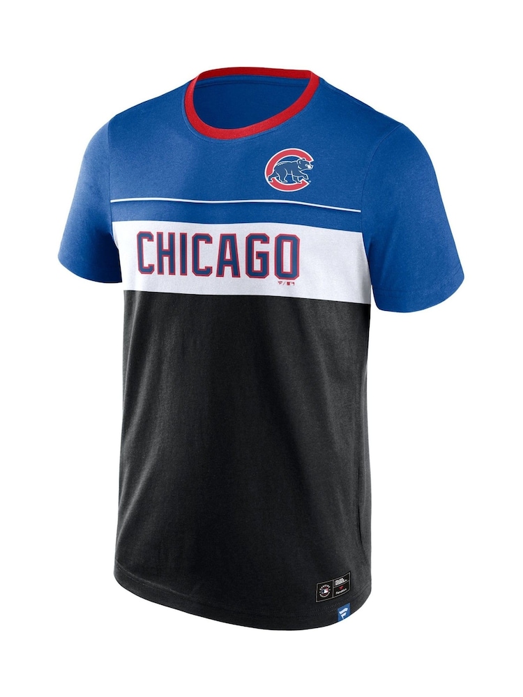 Fanatics Blue Chicago Cubs Fundamentals 100% Cotton T-Shirt - Image 2 of 3