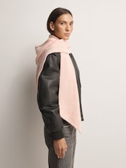 Free People Pink Extra Large Balabonnet Scarf - Image 2 of 4