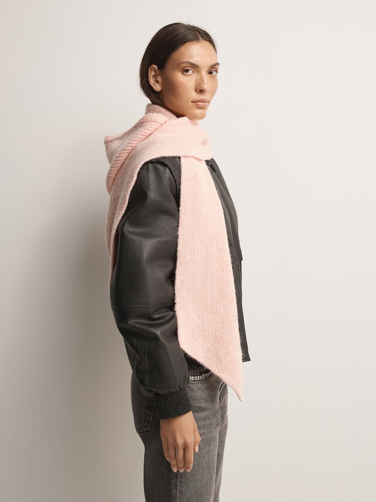 Free People Pink Extra Large Balabonnet Scarf - Image 2 of 4 Free People Pink Extra Large Balabonnet Scarf - Image 2 of 4