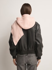 Free People Pink Extra Large Balabonnet Scarf - Image 3 of 4